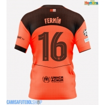 Camisa de time de futebol Barcelona Fermin Lopez #16 Replicas 3º Equipamento 2025-26 Manga Curta